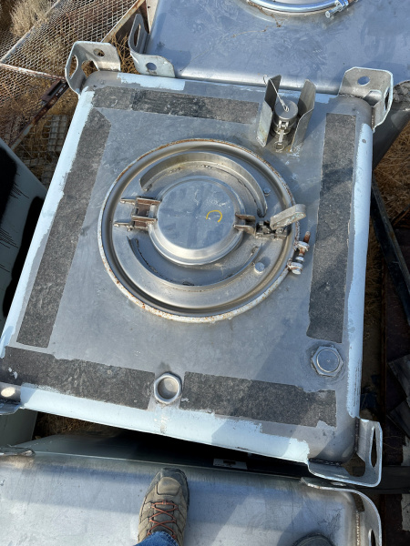 Used stainless steel tote tank